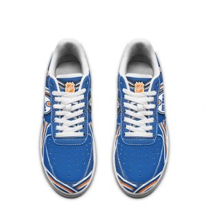 Edmonton Oilers Air Sneakers Custom Force Shoes For Fans-Gearsnkrs