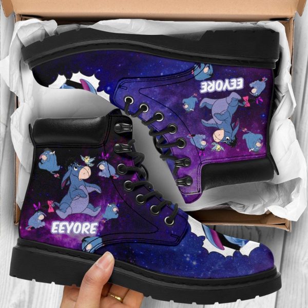 Eeyore Boots Shoes Funny Custom Idea-Gearsnkrs