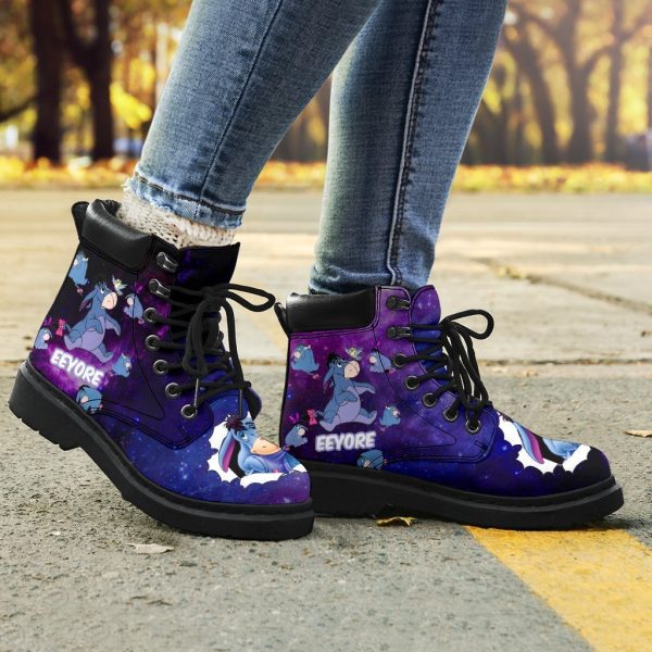 Eeyore Boots Shoes Funny Custom Idea-Gearsnkrs