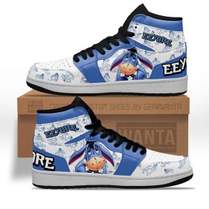 Eeyore J1 Shoes Custom For Cartoon Fans Sneakers PT04 1 - PerfectIvy