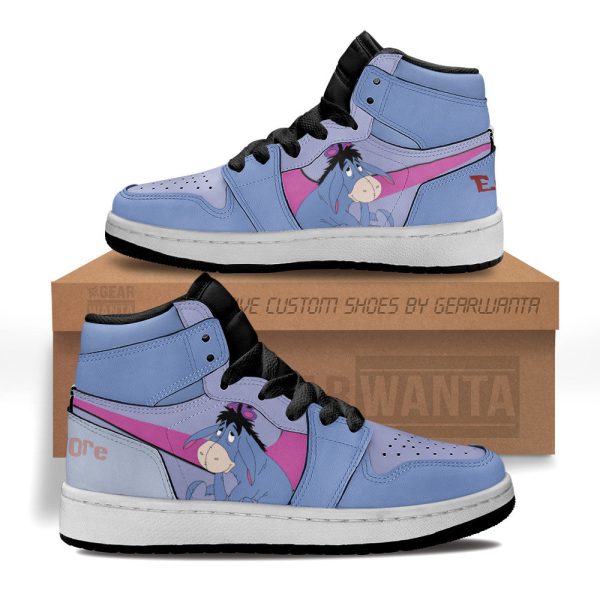 Eeyore Kid Sneakers Custom For Kids 1 - Perfectivy