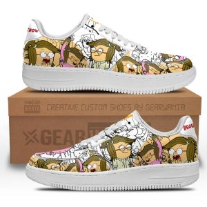 Eileen Regular Show Air Sneakers Custom Cartoon Shoes 2 - PerfectIvy