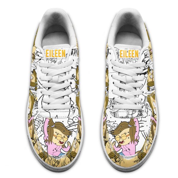 Eileen Regular Show Air Sneakers Custom Cartoon Shoes 3 - Perfectivy