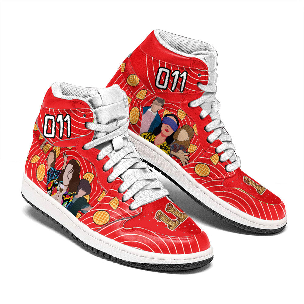 campingvogn Royal familie Dwell Eleven 011 Shoes Custom Stranger Things Sneakers | GEARSNKRS