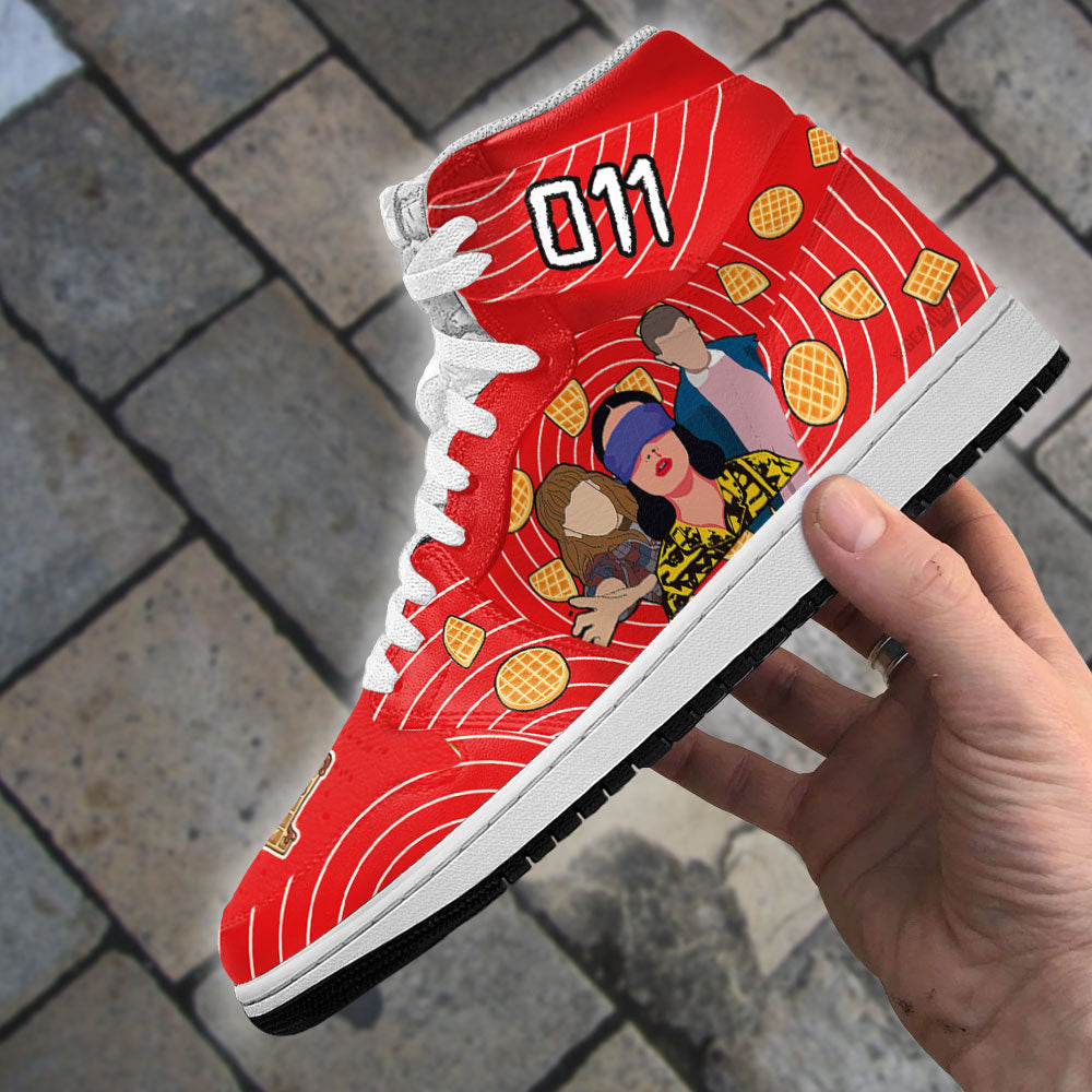 campingvogn Royal familie Dwell Eleven 011 Shoes Custom Stranger Things Sneakers | GEARSNKRS