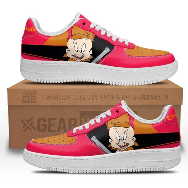 Elmer Fudd Custom Cartoon Kid Jd Sneakers Lt13 1 - Perfectivy