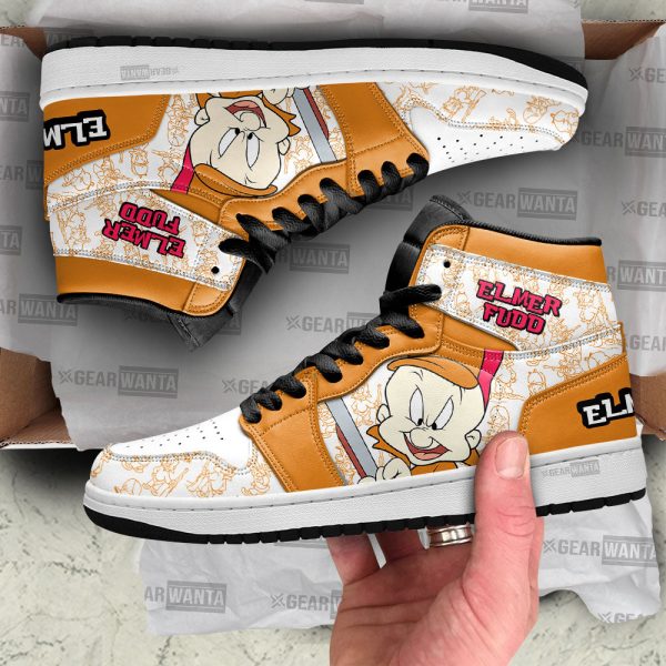 Elmer Fudd J1 Shoes Custom For Cartoon Fans Sneakers Pt04 2 - Perfectivy