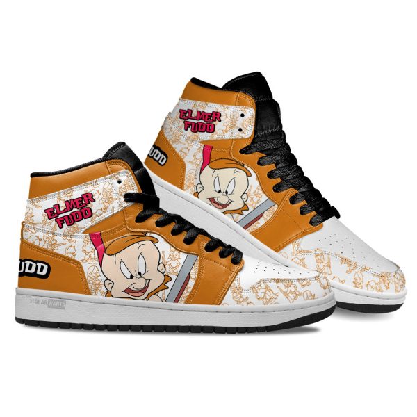 Elmer Fudd J1 Shoes Custom For Cartoon Fans Sneakers Pt04 3 - Perfectivy