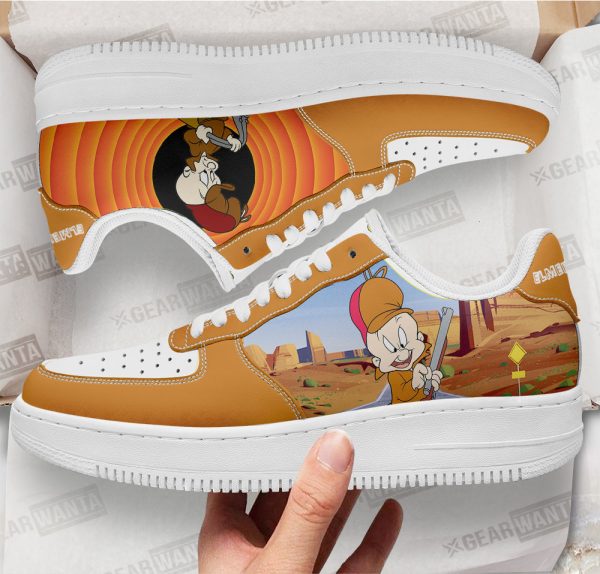 Elmer Fudd Looney Tunes Custom Air Sneakers Qd14 2 - Perfectivy