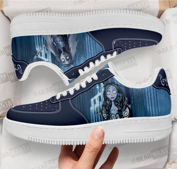 Emily The Corpse Bride Custom Air Sneakers Qd24 2 - Perfectivy