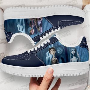 Emily and Victor Van Dort The Corpse Bride Custom Air Sneakers QD24 2 - PerfectIvy