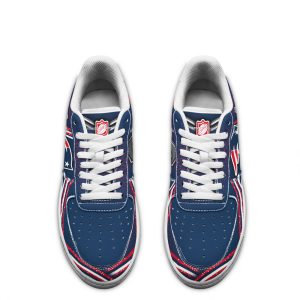 England Patriots Air Sneakers Custom Force Shoes For Fans-Gear Wanta