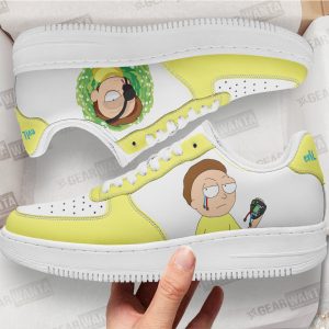 Evil Morty Rick and Morty Custom Air Sneakers QD13 2 - PerfectIvy