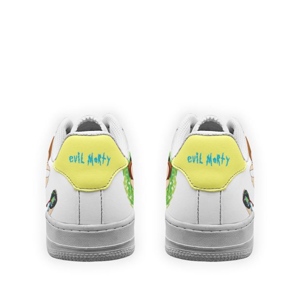 Evil Morty Rick And Morty Custom Air Sneakers Qd13 3 - Perfectivy
