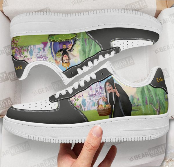 Evil Queen Snow White And 7 Dwarfs Custom Air Sneakers Qd12 2 - Perfectivy