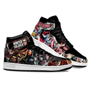 Falcon and Winter Soldier JD Sneakers Custom Shoes-Gear Wanta