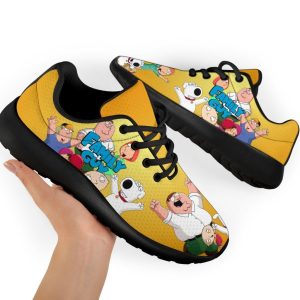 Family Guy Sneakers Funny Shoes Custom Idea Pt19-Gearsnkrs