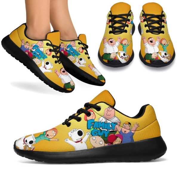 Family Guy Sneakers Funny Shoes Custom Idea Pt19-Gearsnkrs