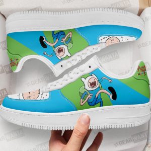 Finn The Human Air Sneakers Custom Adventure Time Shoes 1 - PerfectIvy