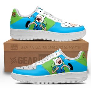 Finn The Human Air Sneakers Custom Adventure Time Shoes 2 - PerfectIvy