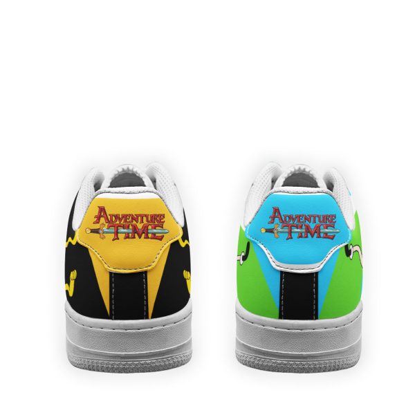 Finn And Jake Air Sneakers Custom Adventure Time Shoes 4 - Perfectivy