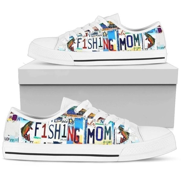 Fishing Mom Women'S Sneakers Style For Mom Nh08-Gearsnkrs