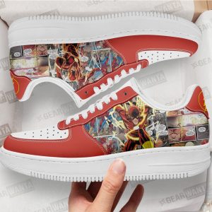 Flash Air Sneakers Custom Superhero Comic Shoes 1 - PerfectIvy