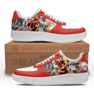 Flash Air Sneakers Custom Superhero Comic Shoes 2 - PerfectIvy
