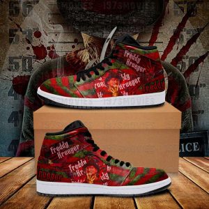 Freddy Krueger A Nightmare On Elm Street Jd Sneakers Custom Shoes 5 - Perfectivy