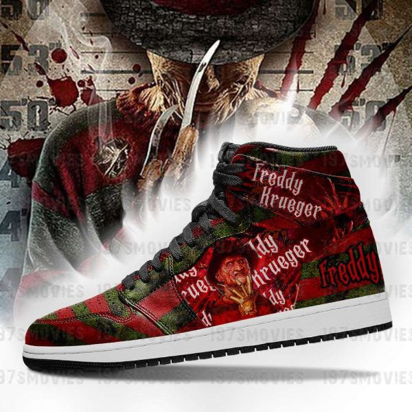 Freddy Krueger A Nightmare On Elm Street Jd Sneakers Custom Shoes 1 - Perfectivy