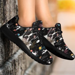 French Bulldog Sneakers Sporty Shoes Funny For Frenchie Dog Love-Gearsnkrs