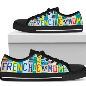 Frenchie Mom Sneakers French Bulldog Mom NH08-Gear Wanta