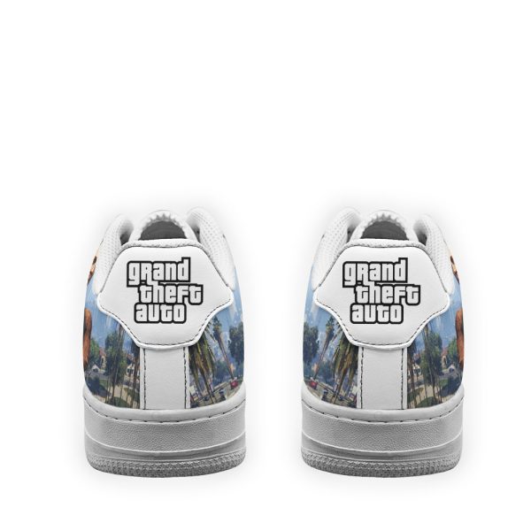 Gta Carl Johnson Air Sneakers Custom Video Game Shoes 4 - Perfectivy