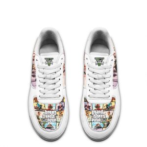 Gta Michael De Santa Air Sneakers Custom Video Game Shoes 3 - Perfectivy