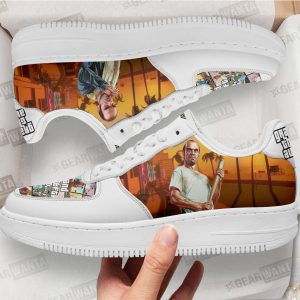 GTA Trevor Philips Air Sneakers Custom Video Game Shoes 1 - PerfectIvy