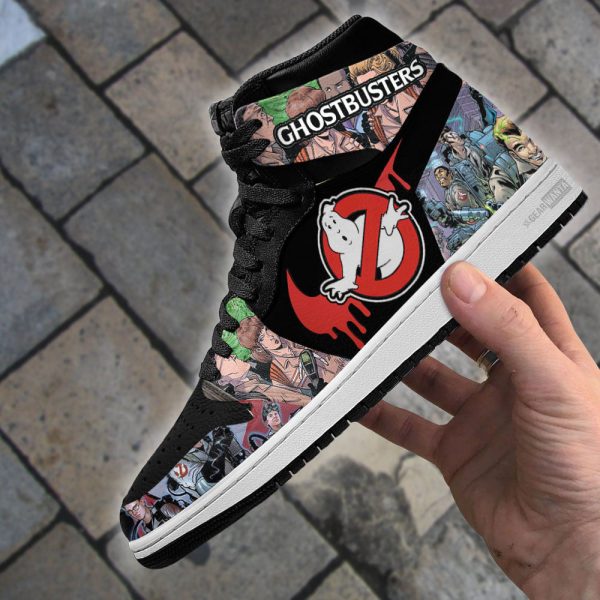 Ghostbusters J1 Shoes Custom Horror Fans Sneakers-Gearsnkrs