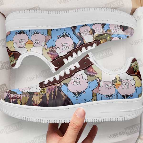 Gideon Gleeful Gravity Falls Air Sneakers Custom Cartoon Shoes 1 - Perfectivy