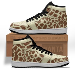 Giraffe Skin J1 Sneakers Custom 2 - Perfectivy