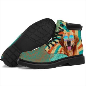 Golden Retriever Dog Boots Shoes-Gearsnkrs