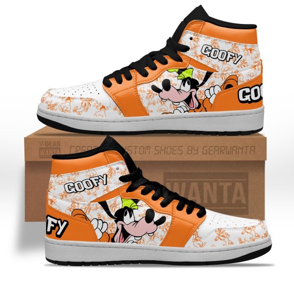 Goofy J1 Shoes Custom For Cartoon Fans Sneakers Pt04 1 - Perfectivy