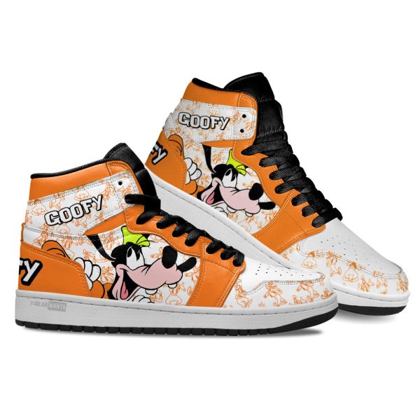 Goofy J1 Shoes Custom For Cartoon Fans Sneakers Pt04 3 - Perfectivy