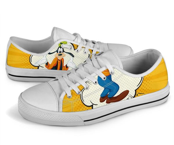 Goofy Sneakers Low Top Shoes Funny Gift Idea Pt20-Gearsnkrs