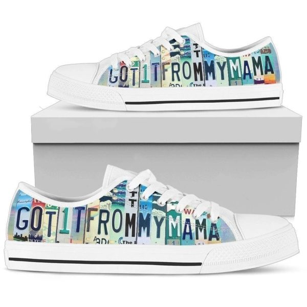 Got It From Mama Men'S Sneakers Style Funny Gift Nh08-Gearsnkrs