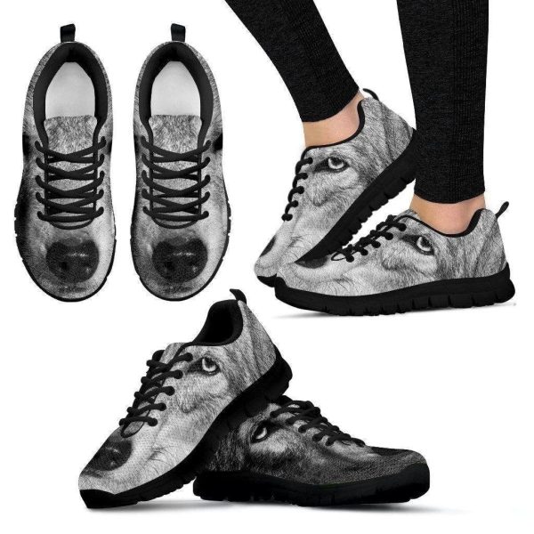Gray Wolf Sneakers Black-Gearsnkrs
