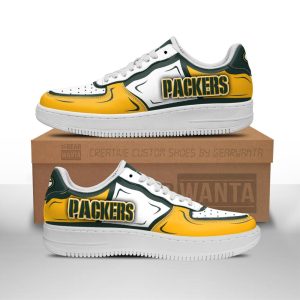 Green Bay Packers Air Sneakers Custom NAF Shoes For Fan-Gear Wanta