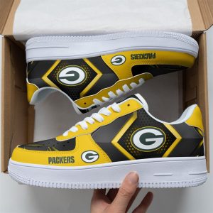 Green Bay Packers Air Sneakers Custom Shoes For Fans 2022-Gear Wanta