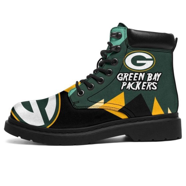 Green Bay Packers Boots Shoes Special Gift Idea For Fan-Gearsnkrs