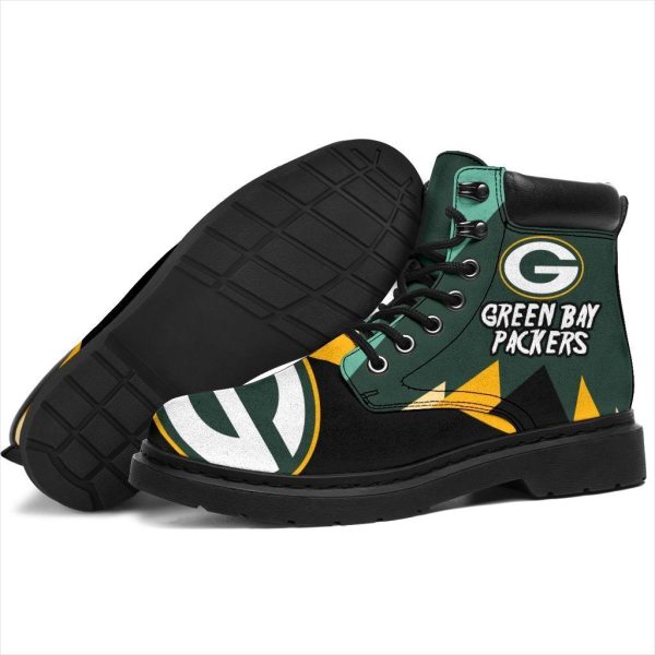 Green Bay Packers Boots Shoes Special Gift Idea For Fan-Gearsnkrs