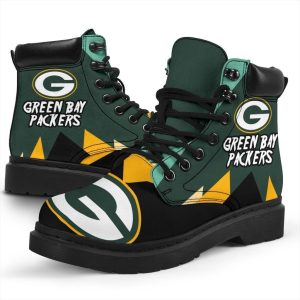 Green Bay Packers Boots Shoes Special Gift Idea For Fan-Gearsnkrs