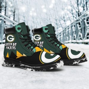 Green Bay Packers Boots Shoes Special Gift Idea For Fan-Gearsnkrs